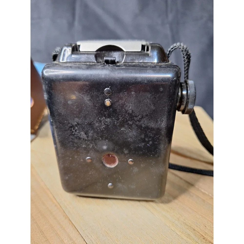 Vintage Argus Seventy-five 75mm Lumar Lens 620 Film Camera with Leather Case USA